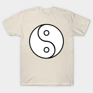 Imbalanced Yin-Yang Symbol T-Shirt